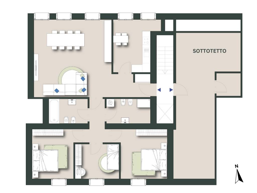Appartamento a Monza in Via Giovanni Amendola, 12 - Foto 2