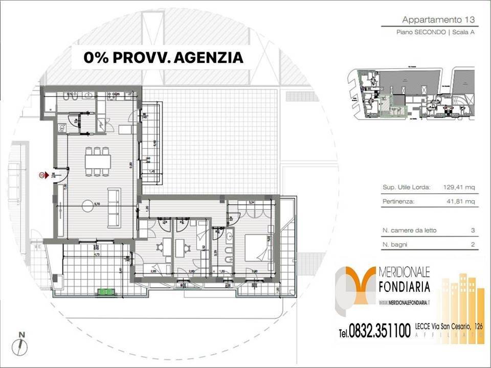 Appartamento a Lecce in Via Sicilia, 21 - Foto 2