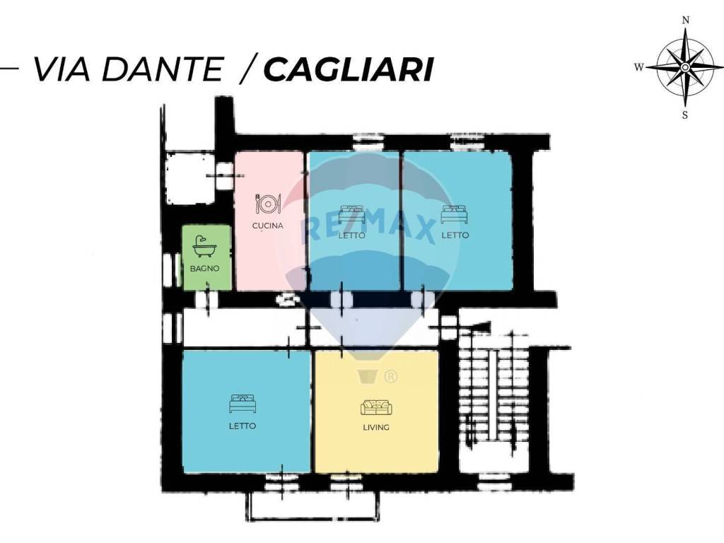 Appartamento a Cagliari in via dante, 212 - Foto 2