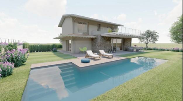 Villa a Moniga del garda in via della valle, 5 - Foto 4