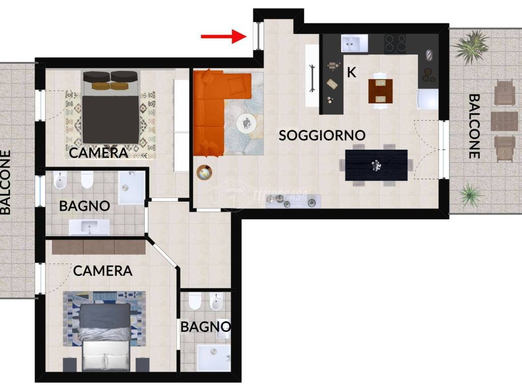 Appartamento a Fermo in Contrada San Salvatore 1/F - Foto 2