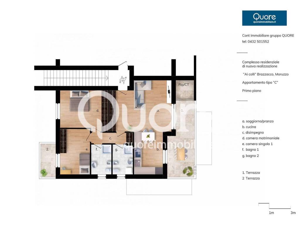 Appartamento a Moruzzo in Strada dei Colli - Foto 5