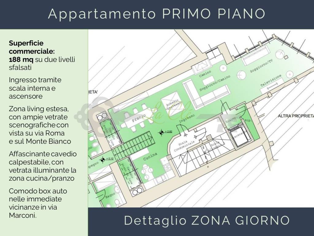 Appartamento a Courmayeur in Via Roma, 86 - Foto 5