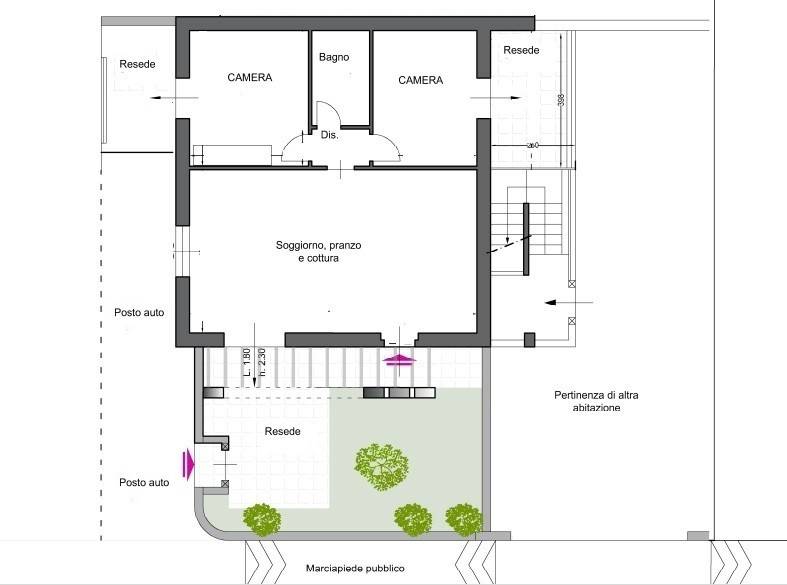 Progetto a Castelfranco piandisco in Via Campania - Foto 3