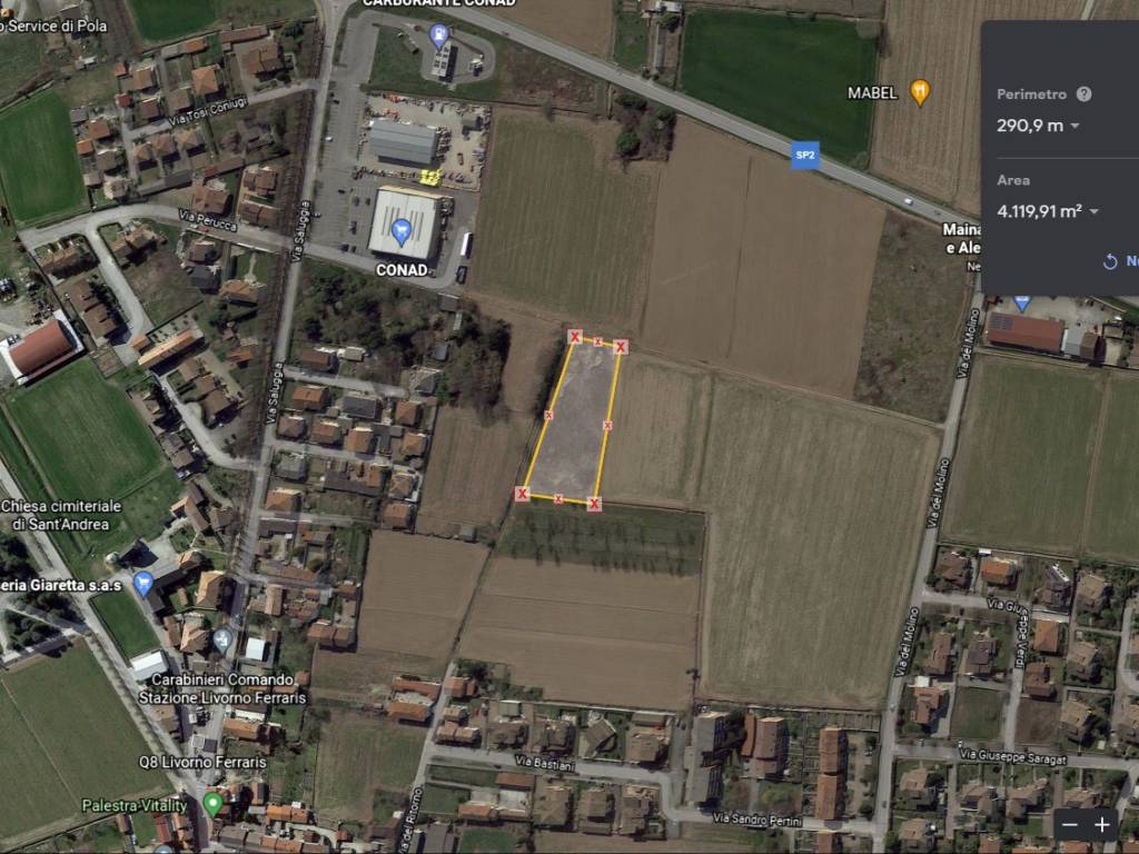 Terreno a Livorno ferraris in Via del Ritorno - Foto 2