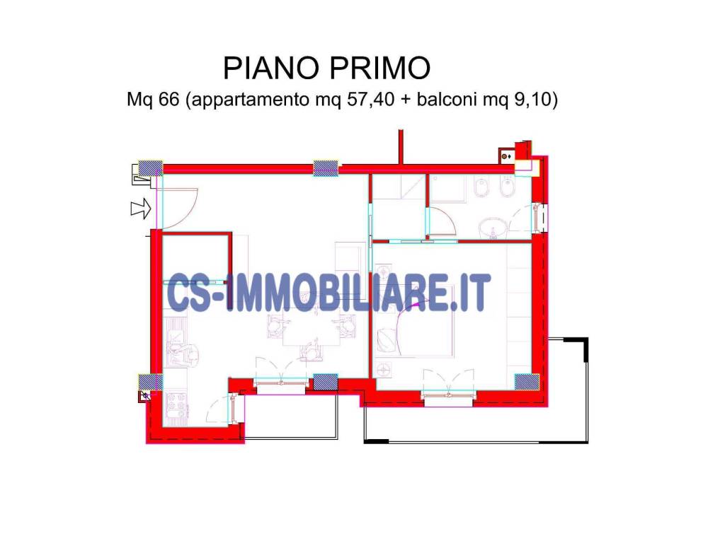 Appartamento a Potenza in Via Maratea - Foto 2
