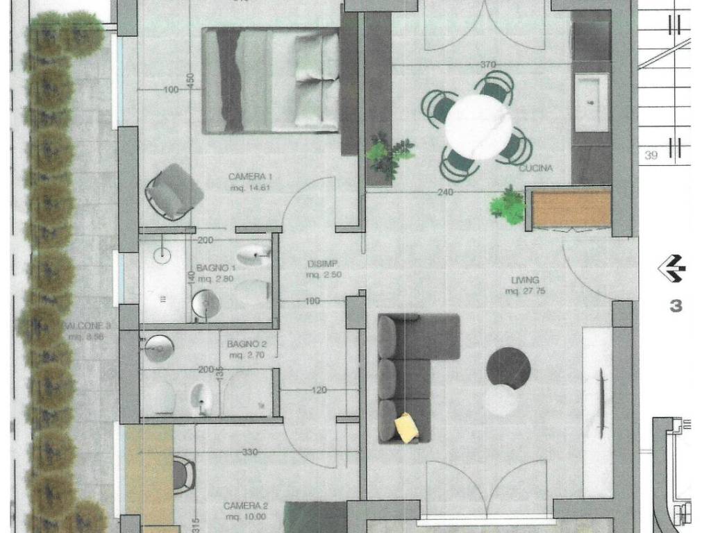 Appartamento a Latina in Strada del Crocefisso, 106 - Foto 4