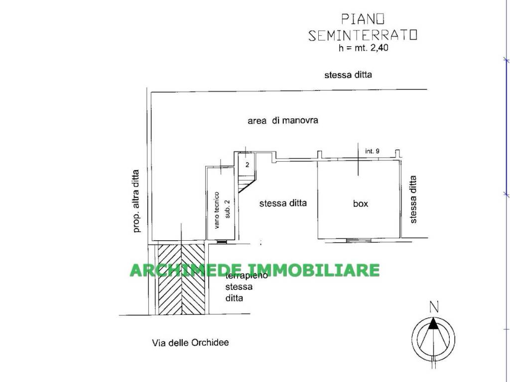 Box / garage a Floridia in via delle Orchidee 1 - Foto 2