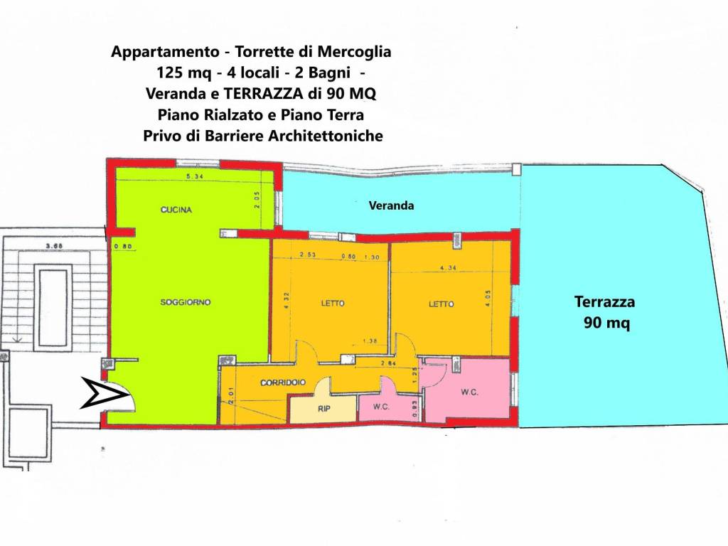 Appartamento a Mercogliano in Via Nazionale Torrette, 167 - Foto 3