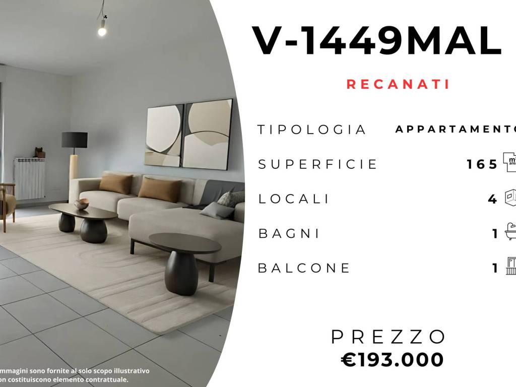 Appartamento a Recanati in Fratelli Ottaviani, 11 - Foto 2