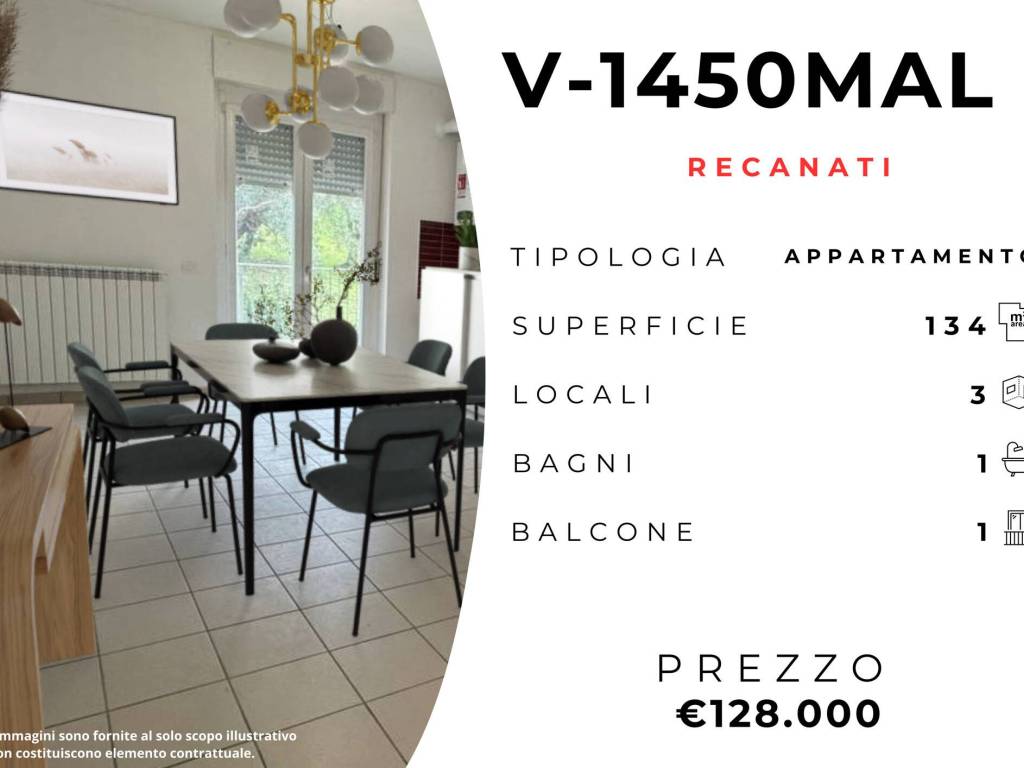 Appartamento a Recanati in Fratelli Ottaviani, 11 - Foto 2
