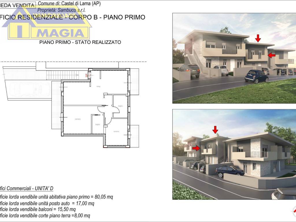 Appartamento a Castel di lama in Via Vignà - Foto 2