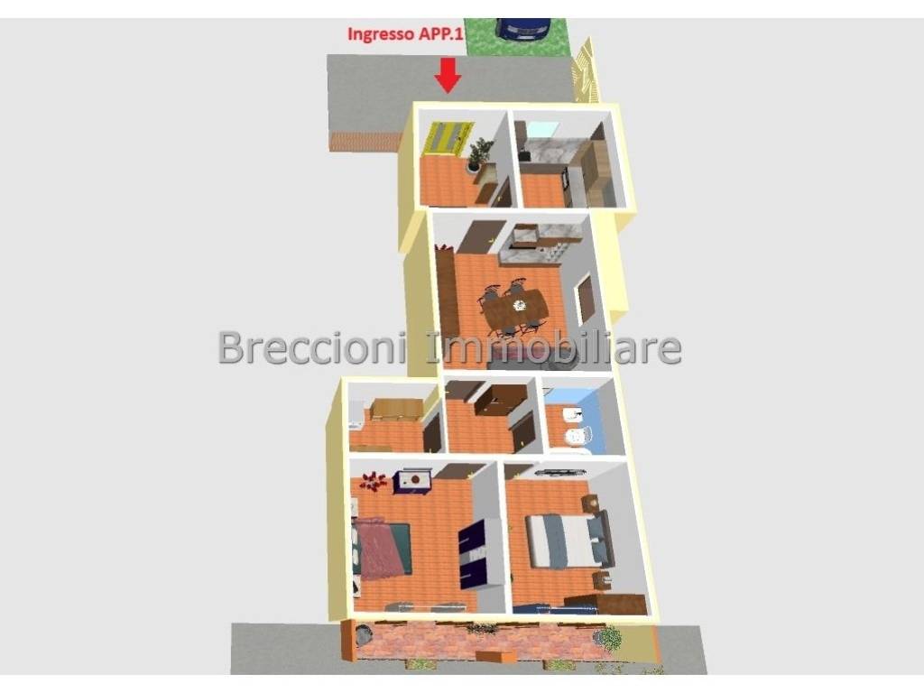 Casa indipendente a Trevi in Località Agozzi - Foto 3