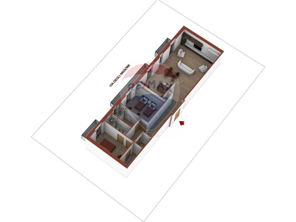 Appartamento a Manfredonia in Via Degli Angioini, 28 - Foto 2