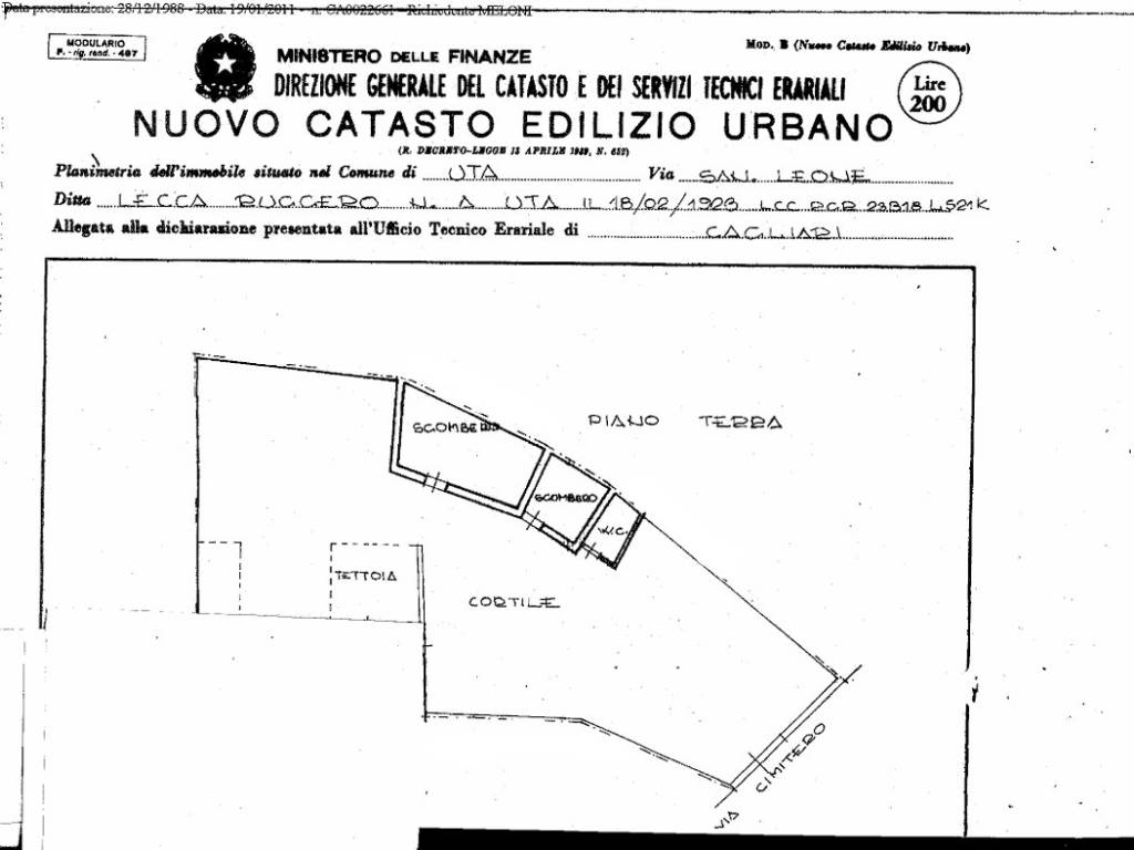 Terreno a Uta in Via Cimitero - Foto 3