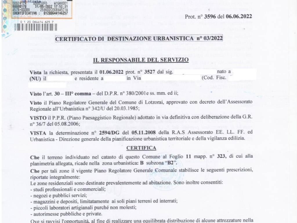 Terreno a Lotzorai in Via Camillo Benso di Cavour - Foto 4