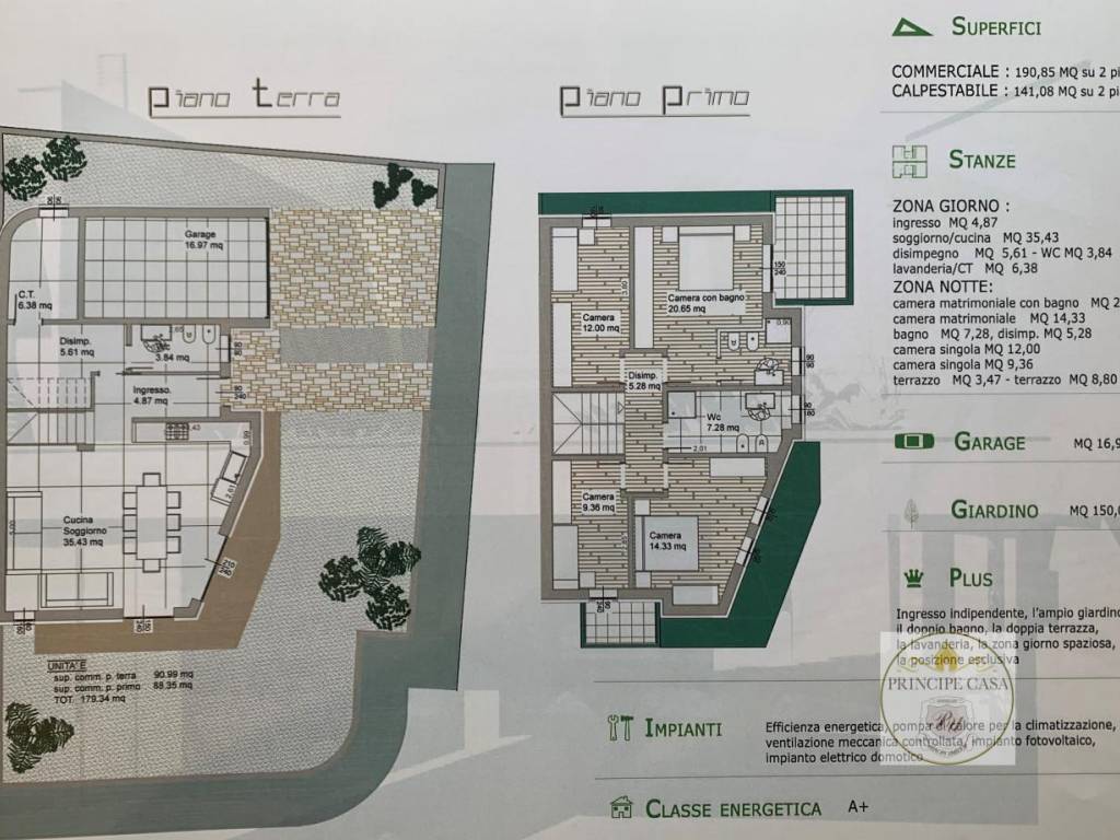 Villetta a schiera a Pernumia in Trinità - Foto 2