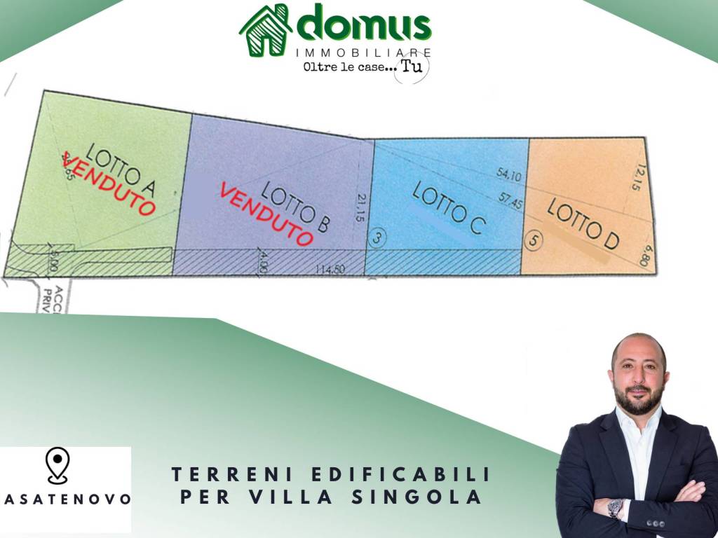 Terreno a Casatenovo in Via Ugo Foscolo, 24 - Foto 3