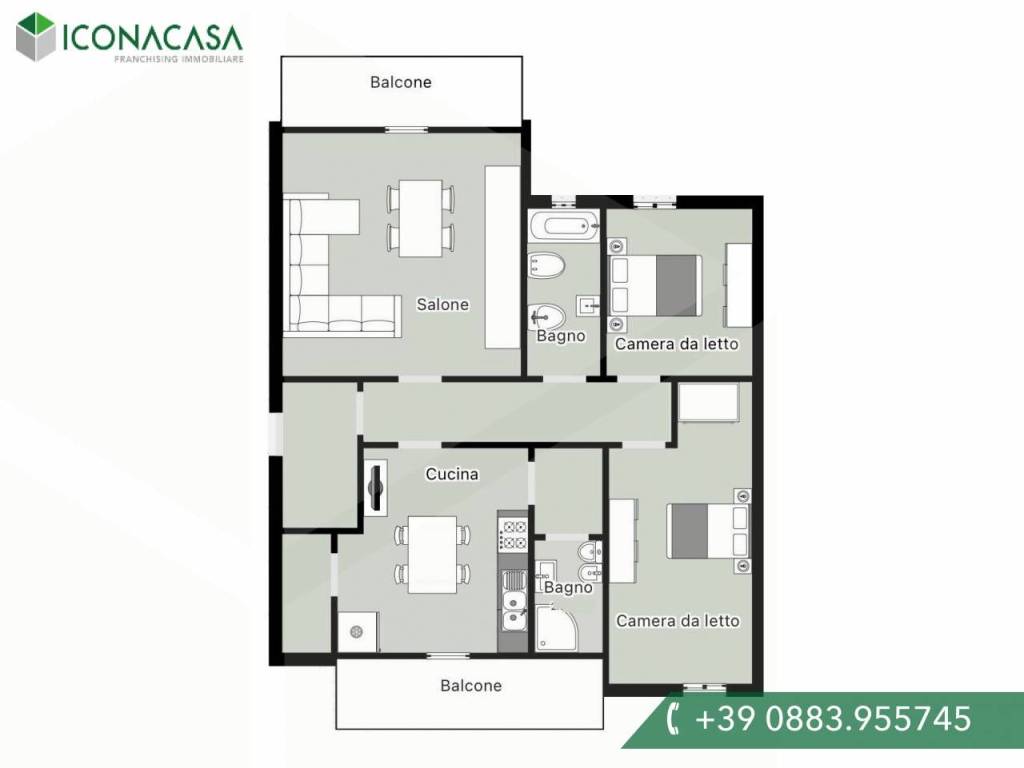 Appartamento a Trani in Via Avvocato Giacinto Dell'Olio, 13 - Foto 4