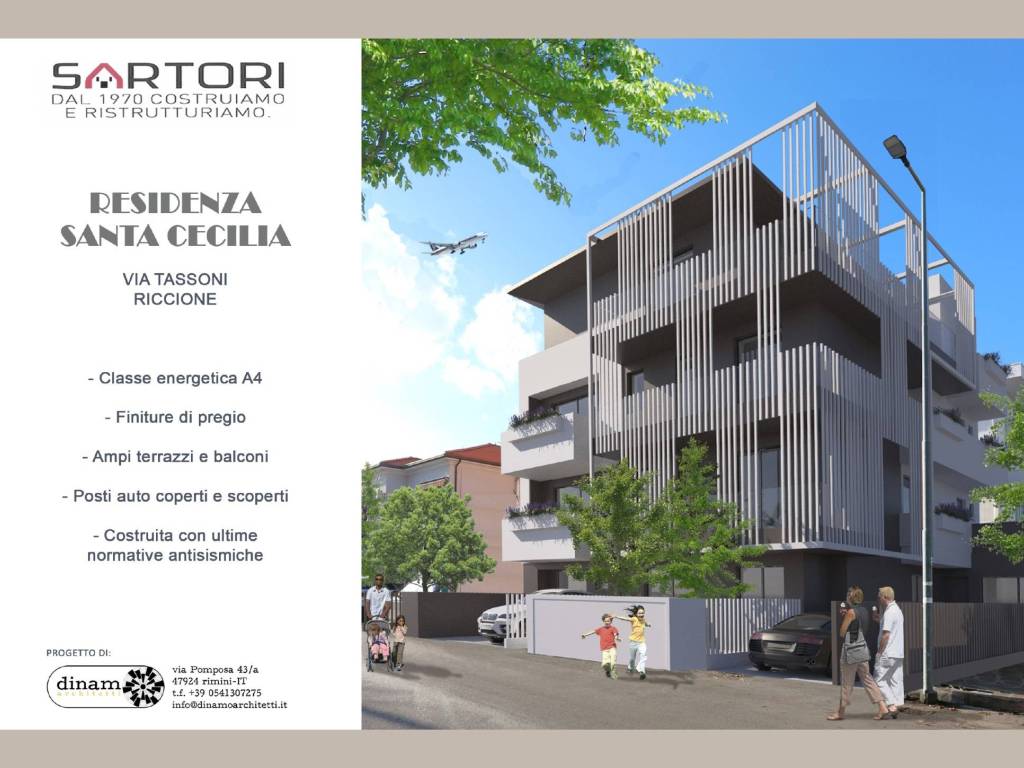 Progetto a Riccione in Viale Alessandro Tassoni, 22 - Foto 2
