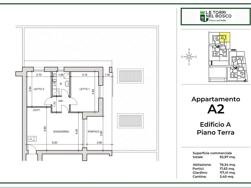 Appartamento a Trezzo sull'adda in Via Gianfranco Miglio - Foto 2