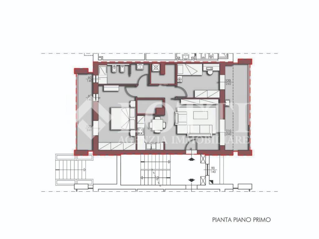 Appartamento a Pontedera in Via del Pino, , 9 - Foto 2