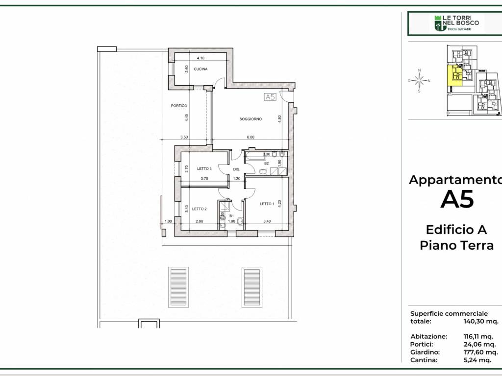 Appartamento a Trezzo sull'adda in Via Gianfranco Miglio - Foto 2