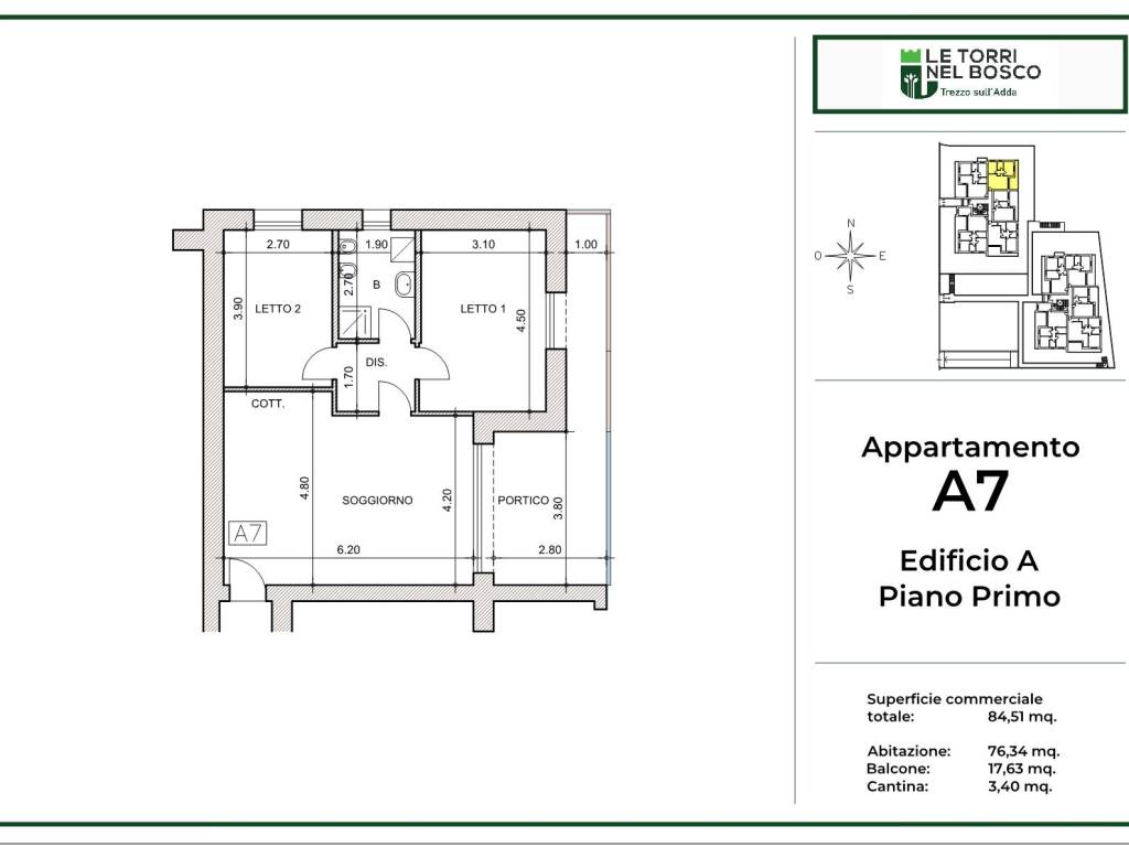 Appartamento a Trezzo sull'adda in Via Gianfranco Miglio - Foto 2