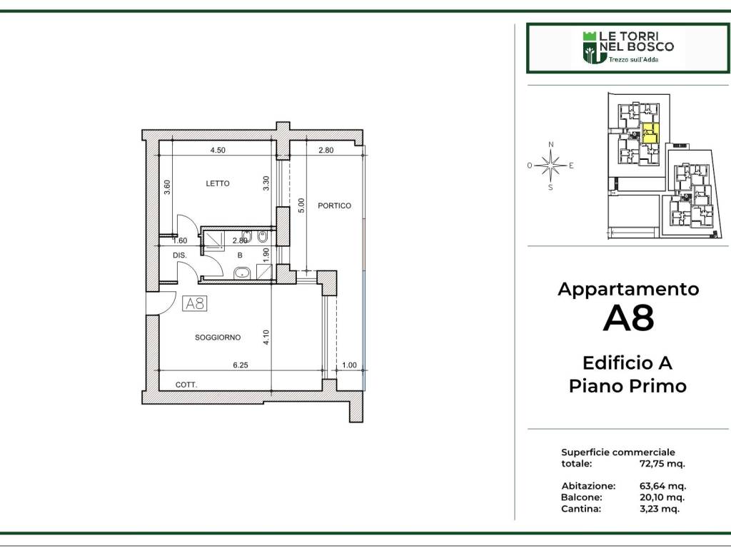 Appartamento a Trezzo sull'adda in Via Gianfranco Miglio - Foto 2