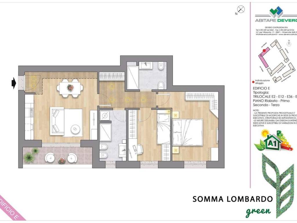 Appartamento a Somma lombardo in via villoresi, snc - Foto 3