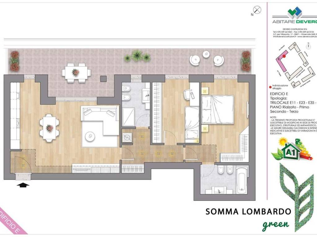 Appartamento a Somma lombardo in via villoresi, snc - Foto 2