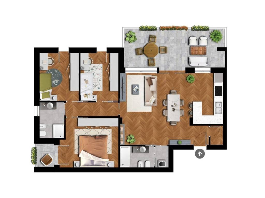 Appartamento a Venezia in Via Monte Mesola - Foto 4