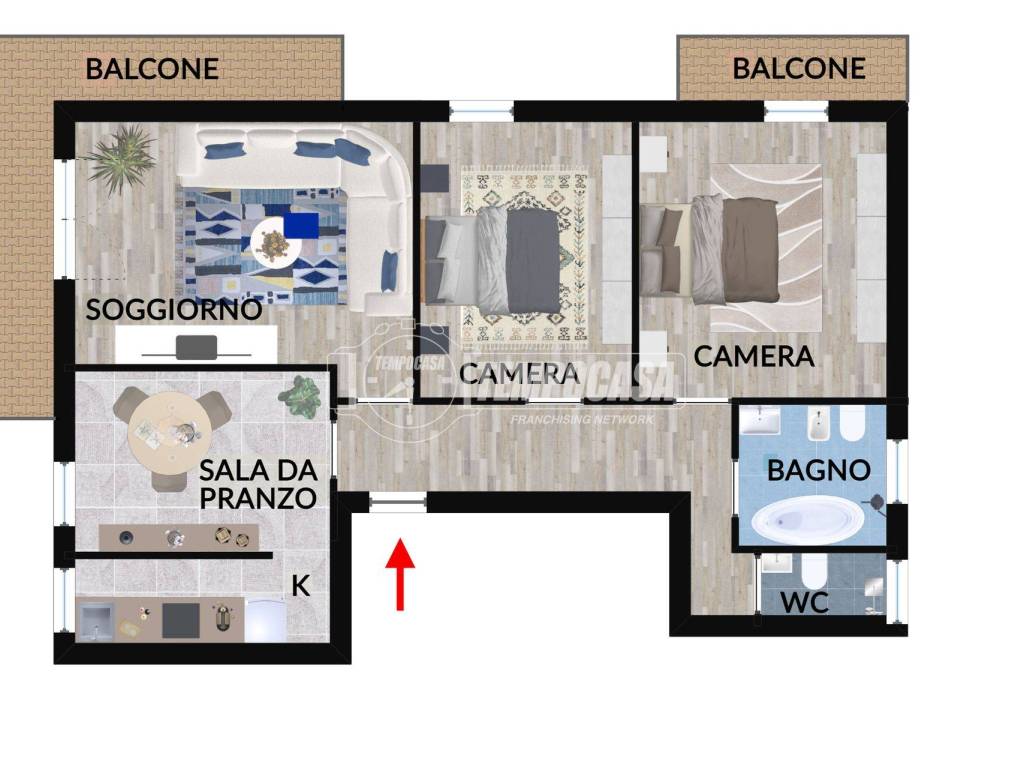 Appartamento a Fermo in Via Augusto Murri 41 - Foto 2