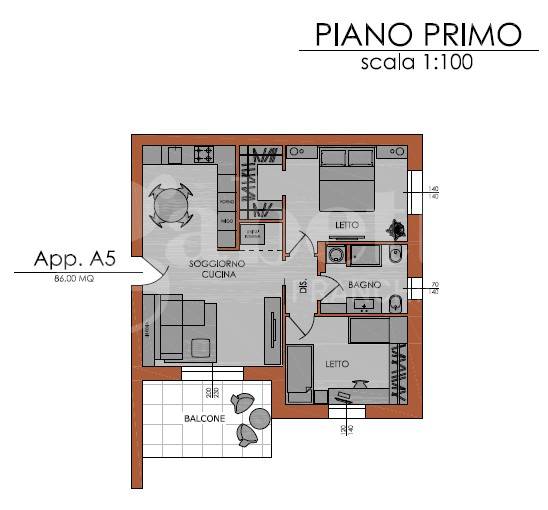 Appartamento a Piacenza in Via Ricci Oddi, Snc - Foto 2