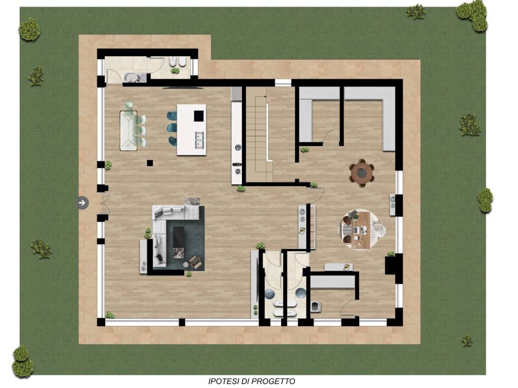 Villa a Monvalle in Via Montenero, 32 - Foto 5