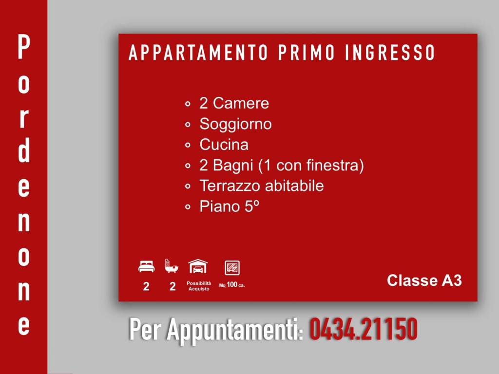 Appartamento a Pordenone in Piazza Risorgimento, 909 - Foto 2