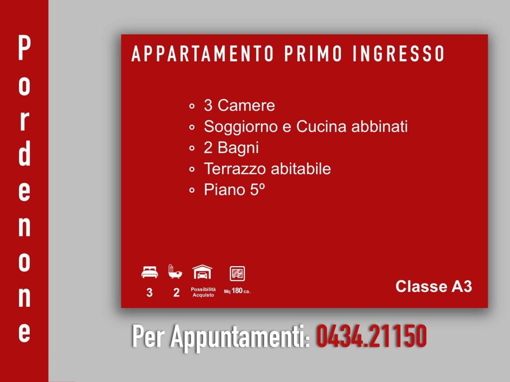 Appartamento a Pordenone in Piazza Risorgimento, 909 - Foto 2