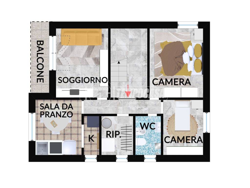 Casa indipendente a Fermo in Contrada Molini di Fermo 105 - Foto 3