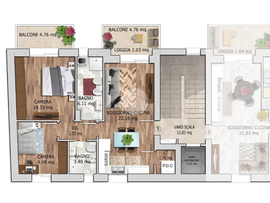 Appartamento a Rimini in Via Giacomo Lettieri - Foto 2