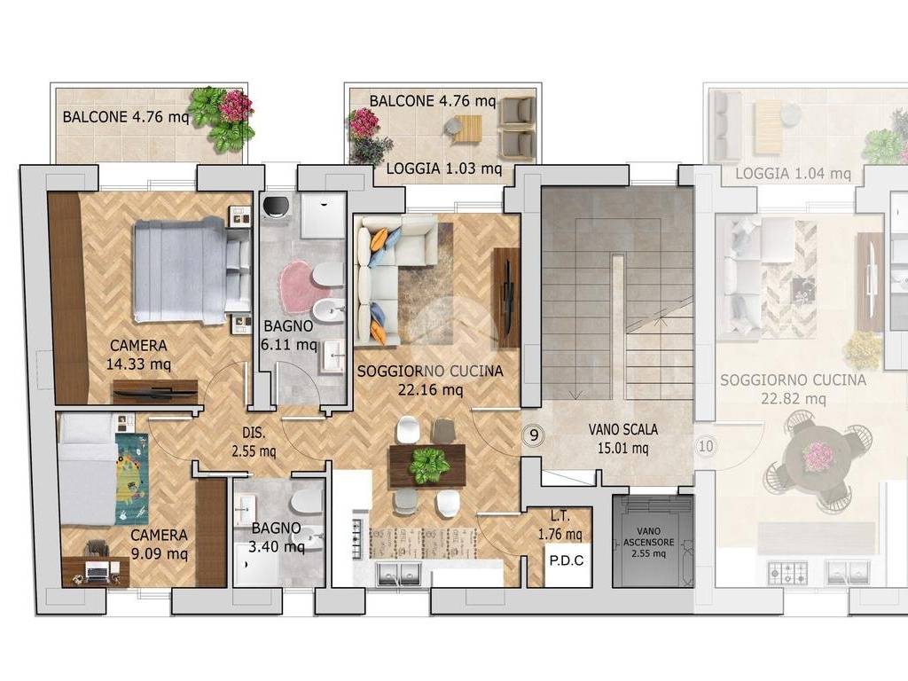 Appartamento a Rimini in Via Giacomo Lettieri - Foto 3