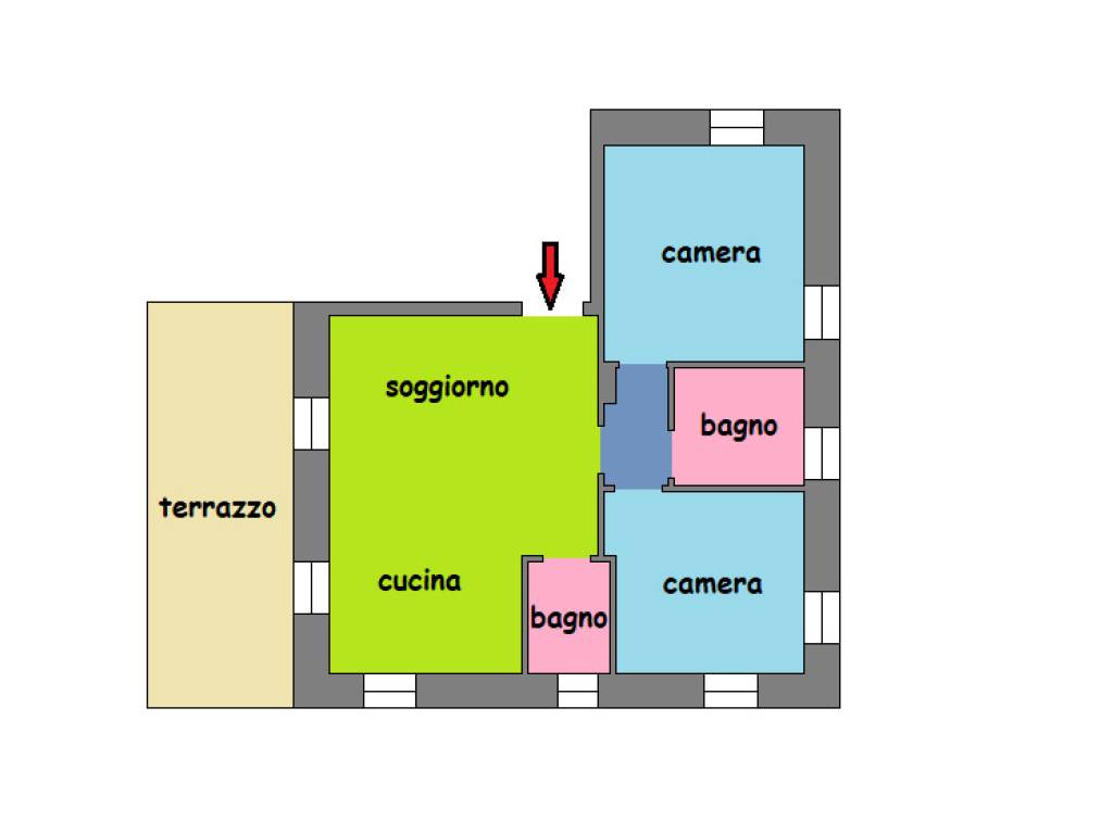 Casa indipendente a Fermo in Viale Trieste, 143 - Foto 4