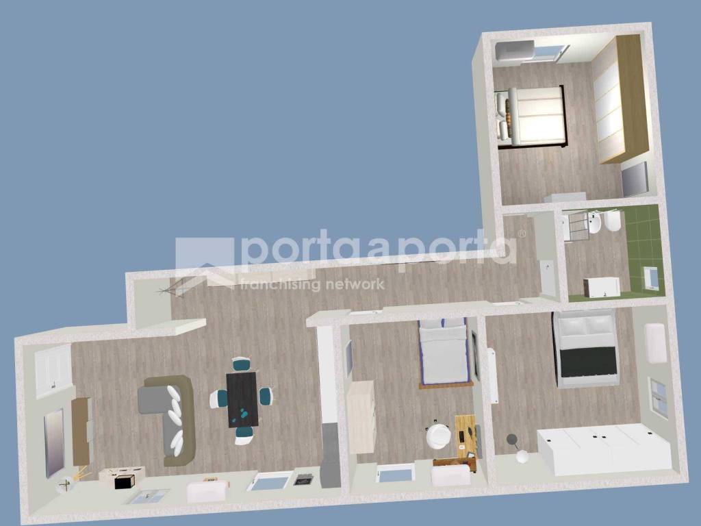 Appartamento a San prisco in Viale Trieste - Foto 3