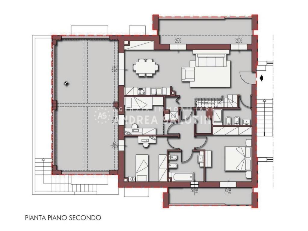 Attico / mansarda a Pontedera - Foto 3