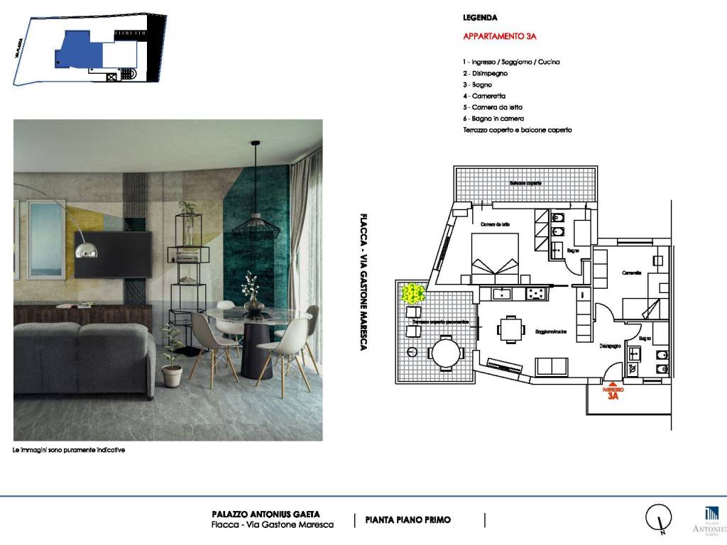 Appartamento a Gaeta in Via Gastone Maresca, 70 - Foto 2