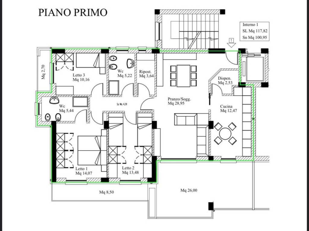 Appartamento a Soverato in VIA GIUSEPPE VERDI, 80 - Foto 3