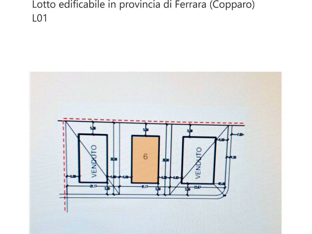 Terreno a Copparo in Via Gioacchino Rossini - Foto 2