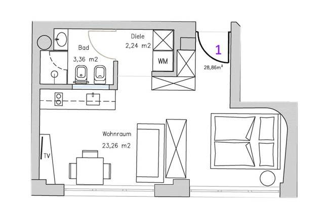 Appartamento a Bolzano in Via Orazio, 33 - Foto 3
