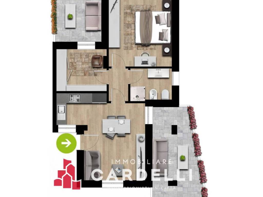 Appartamento a Porto sant'elpidio in via Palermo (PRIMO NORD ) - Foto 4