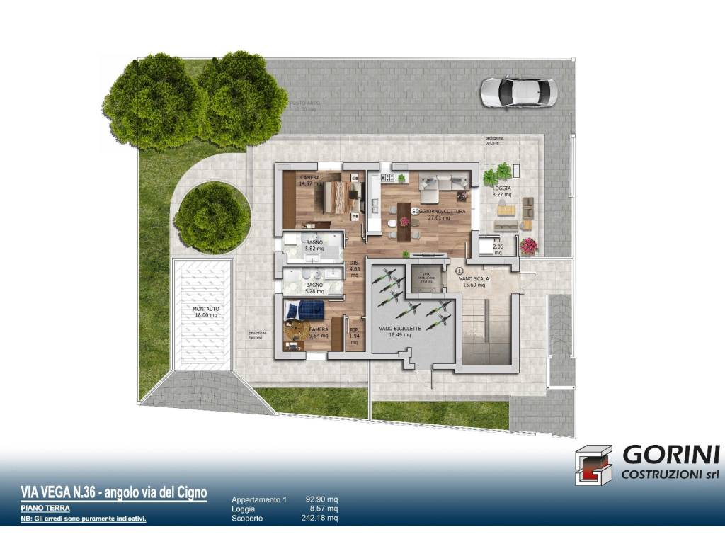 Appartamento a Rimini in Via del Cigno, 2 - Foto 2