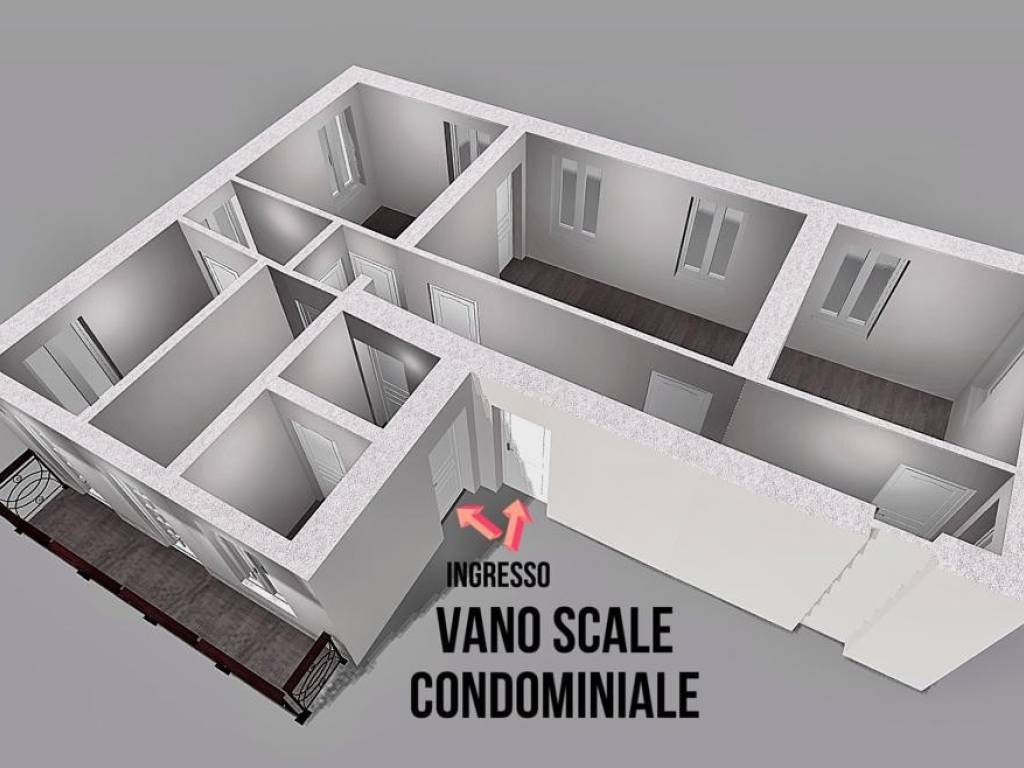 Appartamento a L'aquila in Corso Vittorio Emanuele, 158 - Foto 5